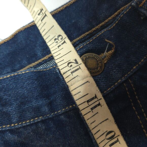 VTG Wrangler Womens Juniors 13 26x29 Blue Denim Jeans High Rise Made In USA - Picture 6 of 7